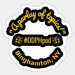 ODPH Parlay ID Sticker